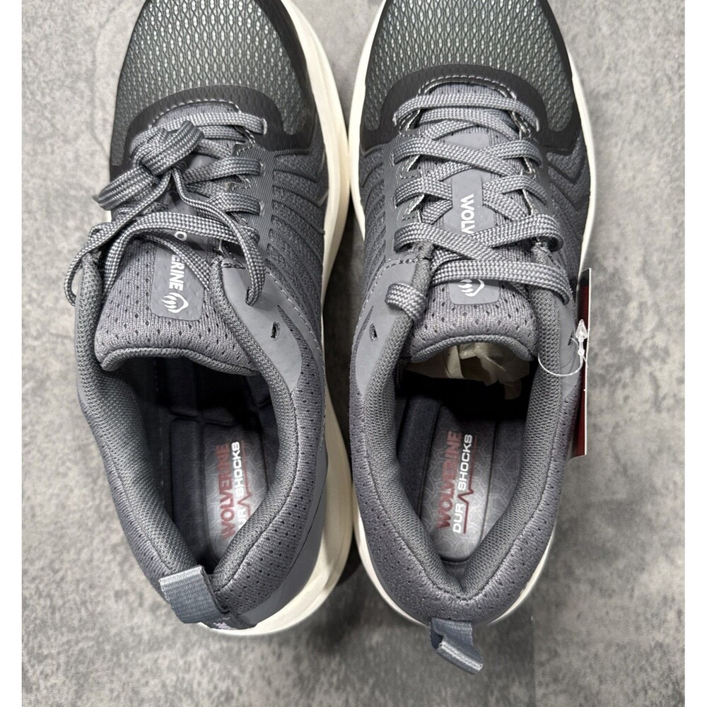 WOLVERINE Bolt Durashocks Carbonmax Toe Steel Gray Acier Women’s Shoes Size 8.5 - Picture 8 of 9